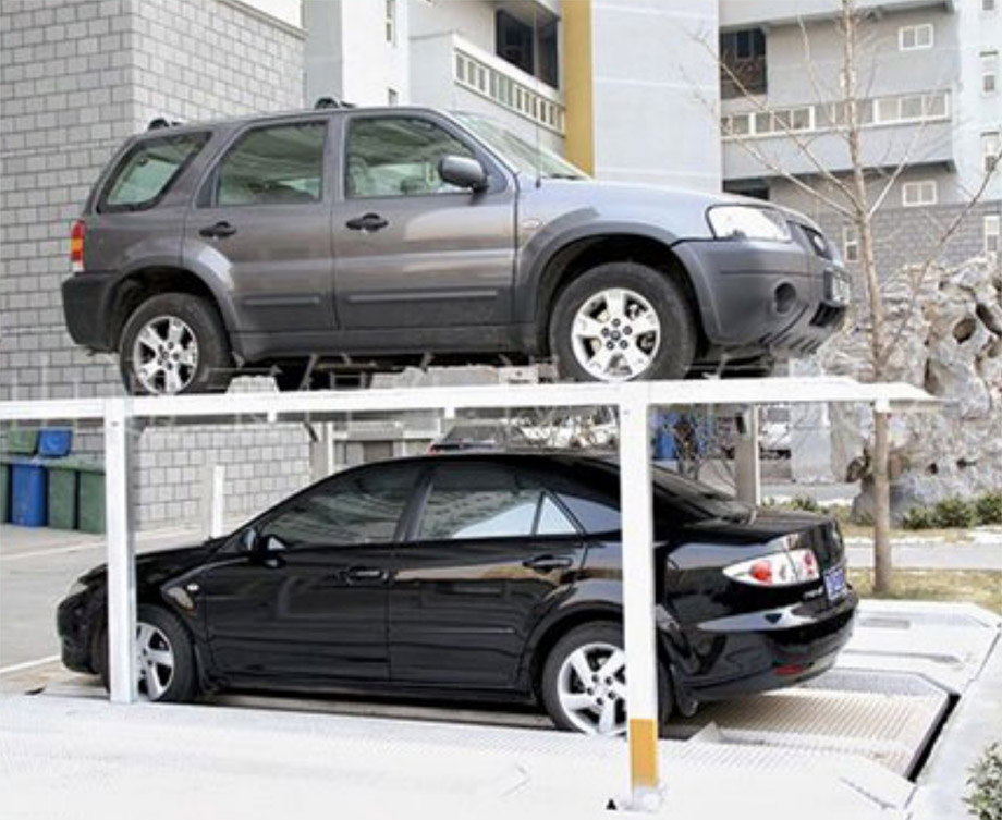 山阴PJS地坑式简易升降机械立体停车位设备